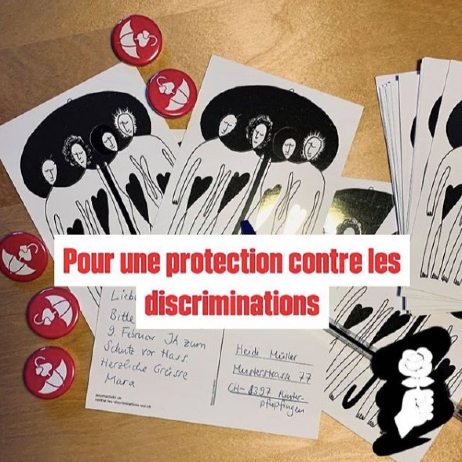 Stop aux discriminations - Oui à l'interdiction de la discrimination en raison de l'orientation sexuelle ! 