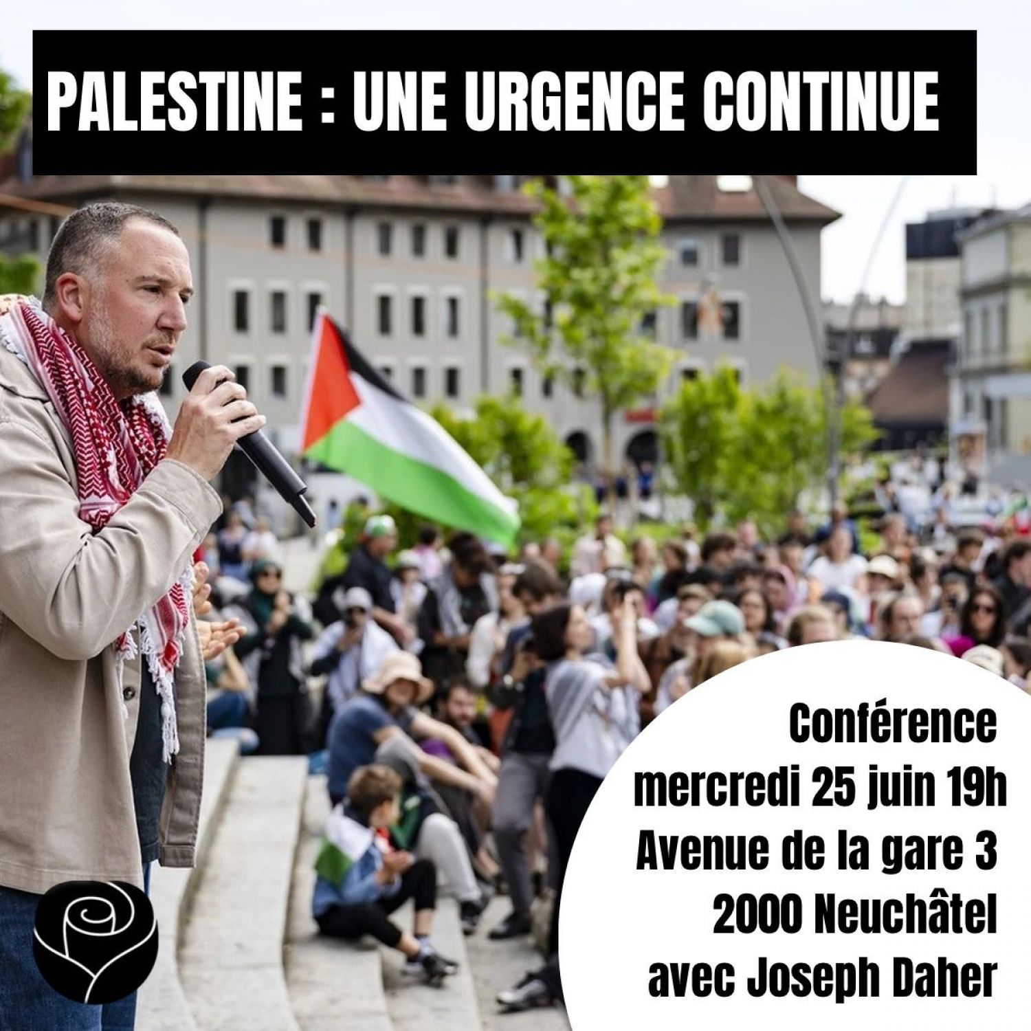 Conférence - Palestine, une urgence continue